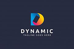 Dynamic D Letter Logo Product Image 2