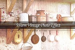 Warm Vintage Photoshop Action Product Image 8