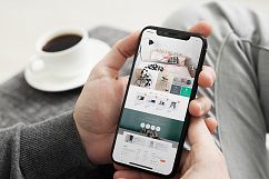 iPhone X Mock-Up Office Style Product Image 8