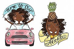 Collection of 4 Sets Girls Summer Product Image 19