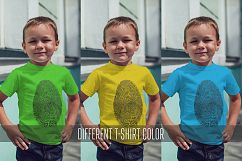 Kids T-Shirt Mock-Up Vol.8 2017 Product Image 4