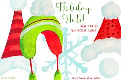 Christmas Holiday Hats Clipart Product Image 4