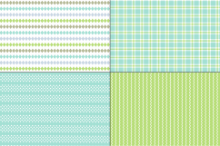 Blue Green Stripes &amp; Plaids Product Image 3