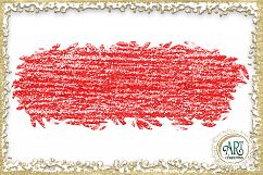 Scarlet Red Splotches Brush Strokes Clipart crimson Glitter  24 PNG - transparent background images Product Image 19