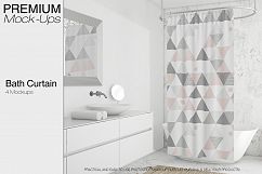Shower Curtain Mockup Pack Product Image 1