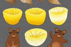 Bee a bear clipart Product Image 7