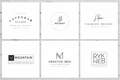 Minimal Premade Logo Bundle V03 Product Image 8