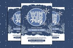 Winter Party Flyer Product Image 1