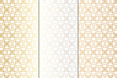 Metallic Fretwork Patterns Product Image 3