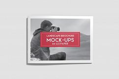 Landscape Brochure/Magazine Mockup Product Image 3