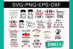 Big SVG Bundle, 100 Svg Cut Files, DXF formats Bundle Product Image 6