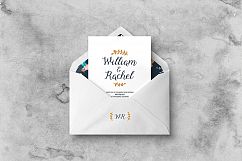 Floral Wedding Invitation Suite Product Image 2