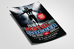 Soccer Match Flyer Template Product Image 2