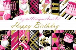 Birthday digital paper Product Image 1