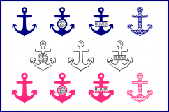 Anchor svg, nautical svg, sailing svg, boat anchor svg, sea Product Image 1