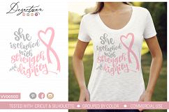 She is clothed in strength and dignity SVG DXF cut file Product Image 1