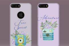 Watercolor Vintage Cameras Product Image 3