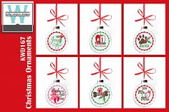 BUNDLE Christmas SVG - Ornament Designs KWDB01 Product Image 2