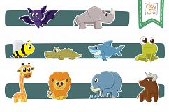 Hand Drawing Animals Vector - EPS CDR PDF PNG Product Image 2