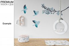 Kids Teepee, Pouf, Wall &amp; Frames Set Product Image 6