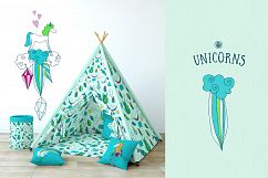 Unicorns v.2 - illustrations  Product Image 2