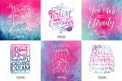 Unicorn Watercolor Splatter Textures Product Image 3