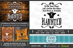 Halloween Svg files - Haunted House Svg File - 4043 Product Image 1