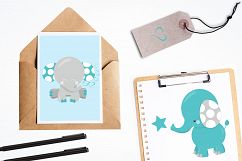 Boy Elephants graphics and illustrations Product Image 4