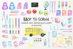 Back to School Clipart Product Image 2