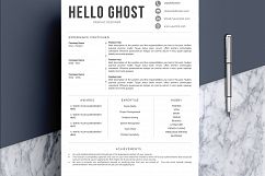 Modern Resume Template 4 Pages Design Product Image 3
