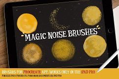 MAGIC NOISE BRUSHES for procreate Product Image 1
