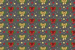 Red and Gold Christmas Digital Paper Pack / Backgrounds / Scrapbooking / Patterns / Printables / Card Making Product Image 4