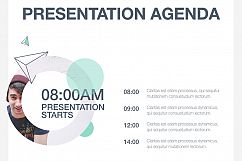 Mint Polygons PowerPoint Template Product Image 6