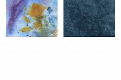 Artistic Blue Watercolor - Scrapbook Papers Product Image 4