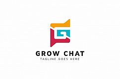 Grow Chat G Letter Logo Product Image 1