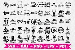 Craft MEGA BUNDLE, 150 in 1, cutting file svg, dxf, png, eps Product Image 3