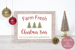 Vintage Farm Fresh Christmas Tree Product Image 3