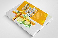 Palm Sunday Flyer Template Product Image 2