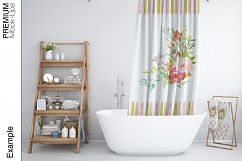 Bath Curtain Mockups Product Image 5
