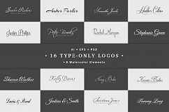 16 Type-Only Logos Product Image 1