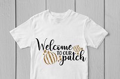 Welcome To Our Patch - Halloween SVG EPS DXF PNG Cut Files Product Image 3