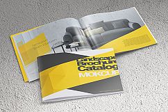 Landscape Brochure Catalog Mockups Product Image 1