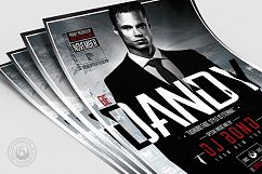 Suit and Tie Flyer Template Product Image 5
