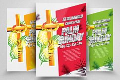 Palm Sunday Flyer Template Product Image 1