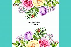 Watercolor roses Product Image 4