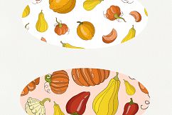 Autumn Patterns Collection - vector illustration Product Image 7