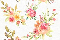 English Garden Watercolor and Glitter Bundle Product Image 6