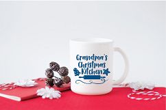 Christmas SVG Cut File - Grandma&#039;s Kitchen SVG DXF PNG EPS Product Image 5