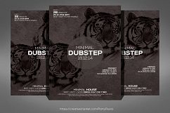 Minimal Dubstep Flyer Product Image 1