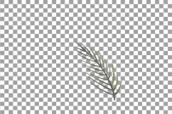 Autumn leaves and branches watercolor clip art pack, png Product Image 24